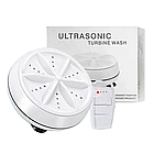 ОПТОМ Портативна Ультразвукова Пральна Машина Ultrasonic З Міні-USB Mini Wash, фото 6