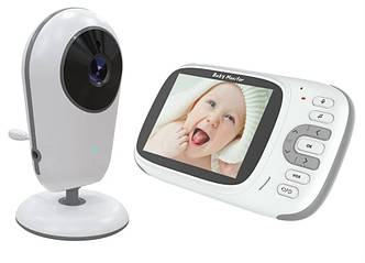 Відеоняня Baby Monitor VB609 Відеоняня бездротова з двостороннім зв'язком