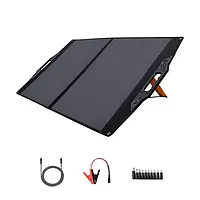 Портативна сонячна панель FLEXSOLAR 100W USB, Type-C, DC18V для ноутбуків, зарядних станцій Jackery