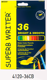 Олівці 36 кол. акварельні 4120-36CB, Superb Writer Marco