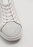 Шкіряні кроси Ikos 553 білого кольору, фото 2