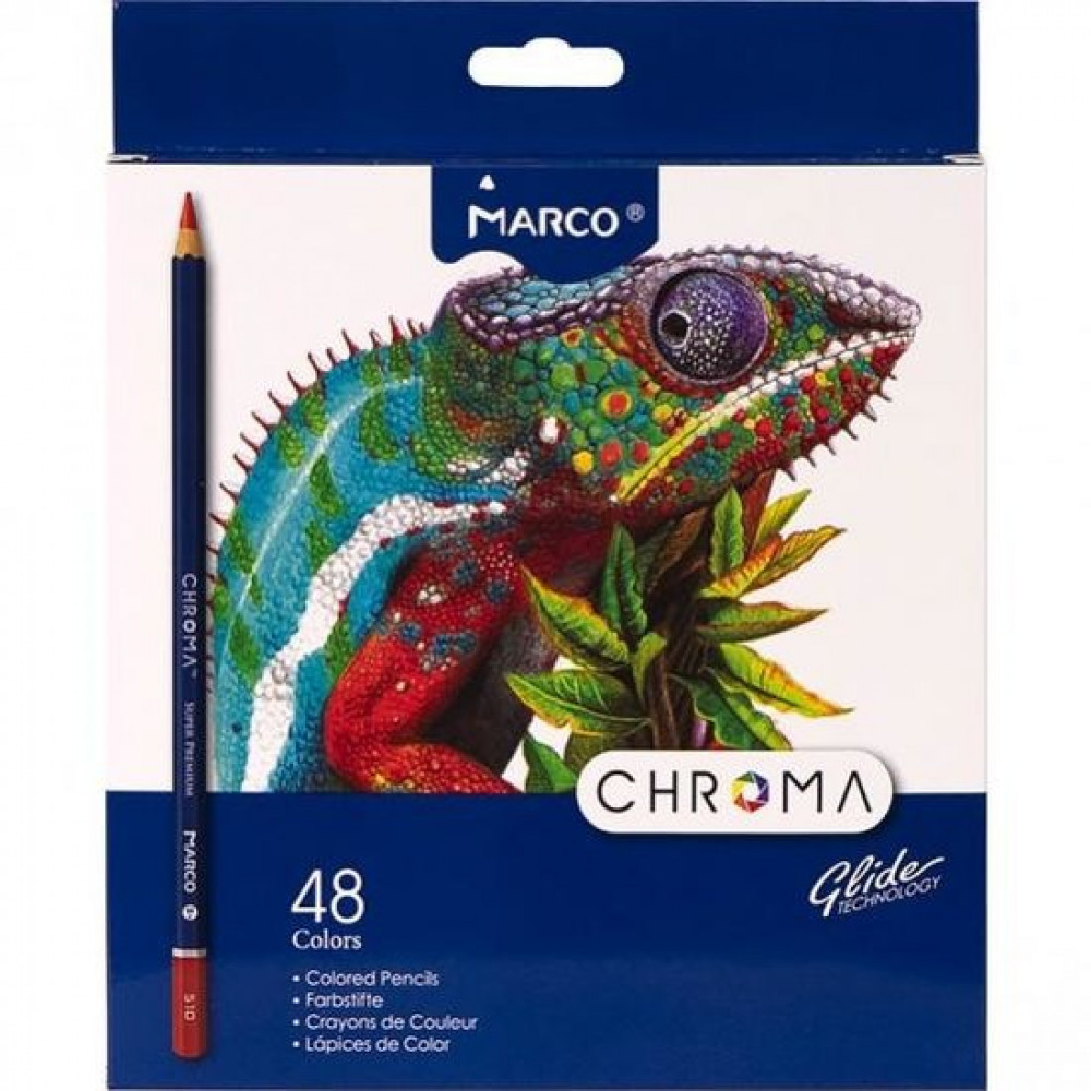 Олівці кольорові Marco Chroma 48 кольорів (8010-48CB), фото 1