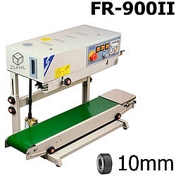 Зварювач конвеєрного типу FR-900II Плоский шо 10мм Роликовий вертикальний спайник пакетів та плівок