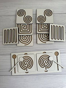 Розвиваюча дошка для дітей. Міжполушарні дошки. Межполушарные дошки (дидактичні картки)