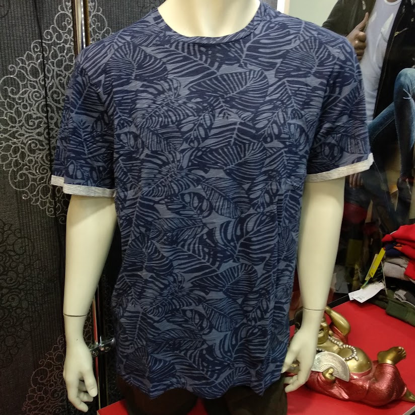 Футболка пальми чоловіча тонка бавовна Батал, фото 1