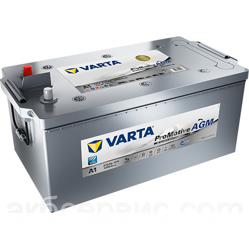 Акумулятор автомобільний Varta 6СТ-210 Promotive AGM (A1), фото 1