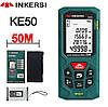 Лазерний далекомір (рулетка) Inkersi KE50 для вимірювання довжини, площі, об'єму, фото 5