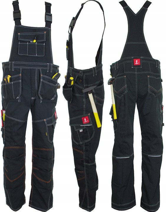 Робочий напівкомбінезон уніформа для працівників спецодяг роба на кожен день спецівка польша urgent, фото 1