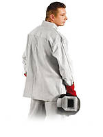 Костюм зварювальника робочий захисний,Робоча уніформа, куртка та напівкомінезон, спецодяг, робочий костюм