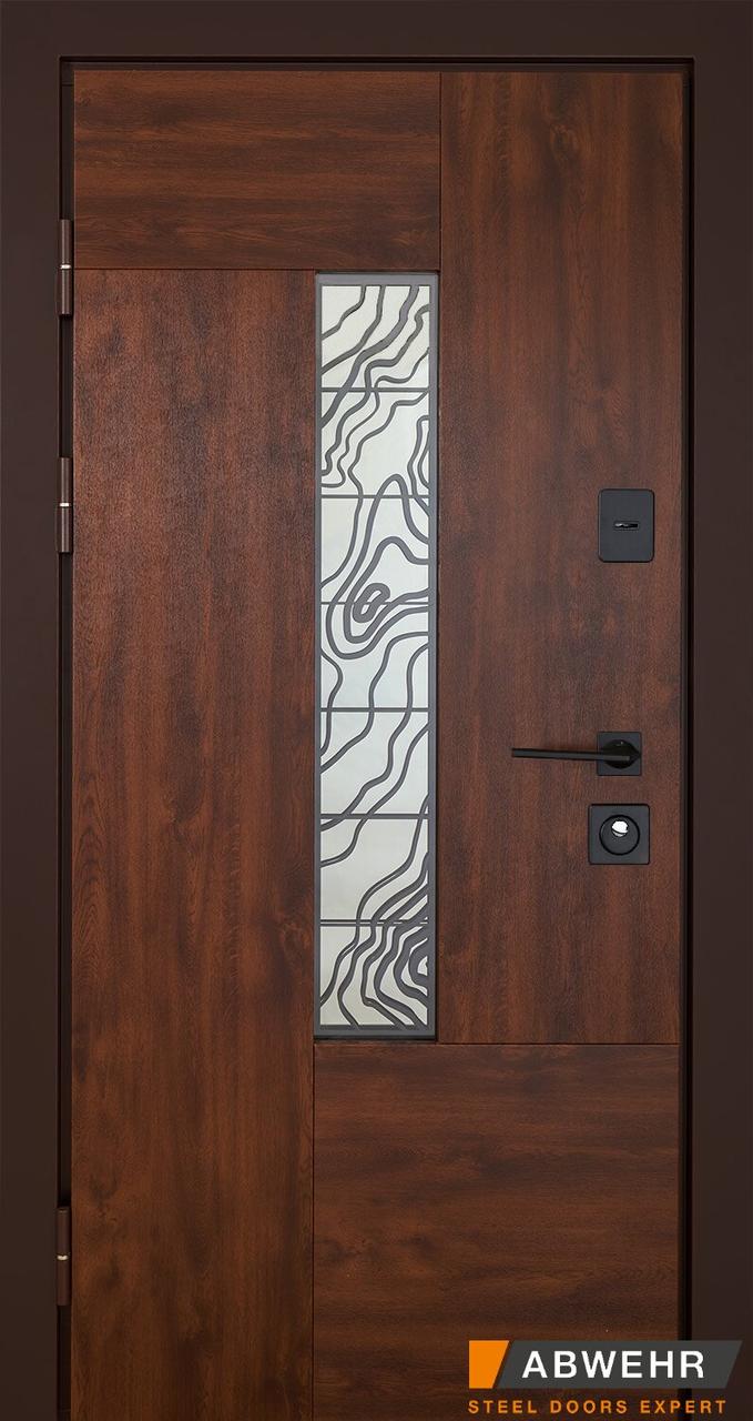 Двері вуличні, модель Paradise Glass (LP-1) ТЕРМОРОЗРИВ+склопакет