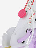 Самокат 2-х колісний Roces Girl 145 мм білий/фіолетовий, фото 4