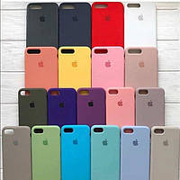 Full Silicone Case на iPhone 6 Plus / 6s Plus / Силиконовый чехол для Айфон / Закрытый низ