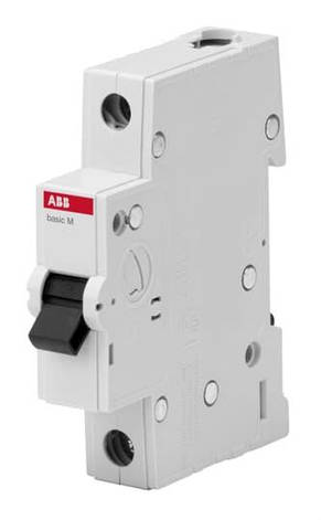 Автоматичний вимикач BMS411C40 1Р 40A С 4,5кА basic M ABB 2CDS641041R0404, фото 1