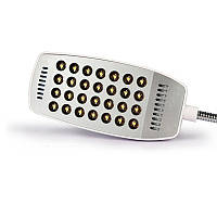 USB гнучка лампа LED світильник з вимикачем 28 світлодіодів White