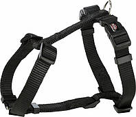 Шлея Trixie Premium H-Harness для собак, 42-60 см, 15 мм, розмір S-M, чорний