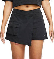 Шорты женские Nike W NSW TP DF MR SKORT черные DV8491-010
