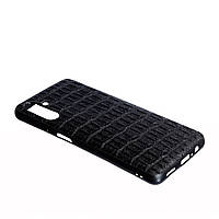 Накладка Leather Case Samsung A04S, Кроко