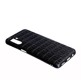 Накладка Leather Case Samsung A04S,  Кроко