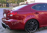 Спйлер на скло Lexus IS 250 (спійлер заднього скла Лексус IS 250), фото 3