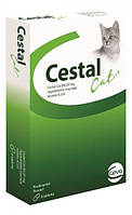 Таблетки от глистов для кошек Ceva Cestal Cat Цестал Кэт 1 таб