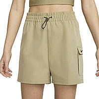 Шорты женские Nike W NSW SWSH SHORT WVN SU оливковые FJ4887-276