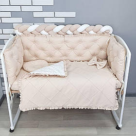 Набір постільної білизни в дитяче ліжечко: ковдра трансфомируется у конверт на виписку