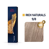 Краска для волос Wella Professionals Koleston Perfect ME+Rich Naturals 9/8 (lichtblond perl) 60мл