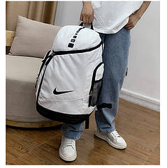 Nike Elite рюкзак білий спортивний баскетбольний волейбольний