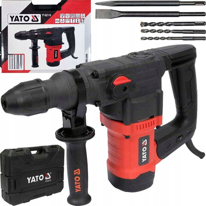 Перфоратор Yato YT-82118 SDS+ 1100 Вт