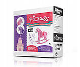 Коник гойдалка дитяча Princess Фіолетова, фото 6