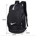 Рюкзак чорно-сірий Nike Elite Max Basketball Backpack великий спортивний баскетбольний волейбольний, фото 10