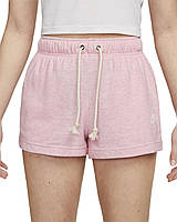 Шорты женские Nike W NSW GYM VNTG PE SHORT розовые DM6392-690