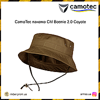 CamoTec панама CM Boonie 2.0 Coyote, армейская панама койот, военная панама, тактическая панама койот, полевая