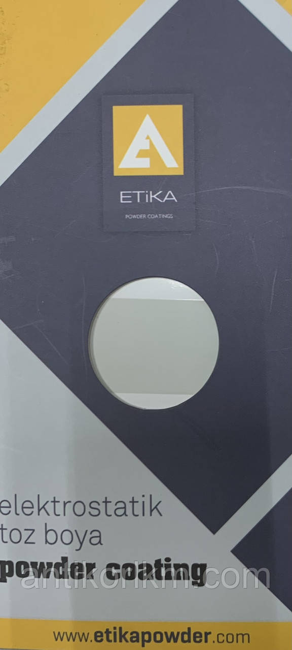 Порошкова фарба ETIKA RAL 9002 Матова PE, TRIBO