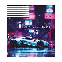 Зошит 96 аркушів клітинка "Бриск"/Cyberpunk, фото 5
