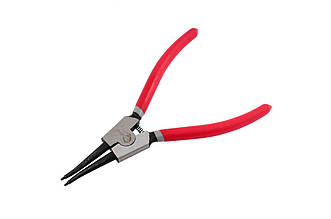 Щипці для стопорних кілець Intertool - 180 мм прямі-розжим