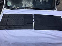 Фольцваген T5 2010 Задние коврики Stingray Premium 2 штучные TSR Резиновые коврики Фольксваген Т5 рестайлинг