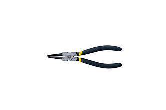 Щипці для стопорних кілець Сила - 175 мм вигнуті-сжим PRO