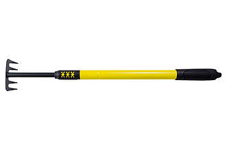 Граблі прямі Mastertool — 630-910 x 95 мм гумова ручка 1 шт.