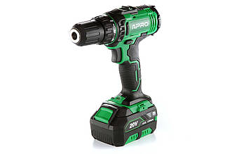 Аккумуляторний шуруповерт APRO 20DK (артикул 895035) - компактний інструмент для свердління та закручування кріплення