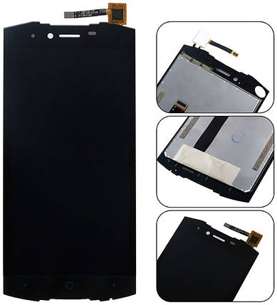 Дисплей + сенсор Doogee S55 / S55 lite Black (Original) - p/n: FPC-Y87642 V02, фото 2