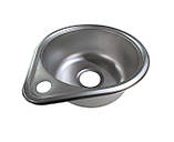 Тумба-мийка (однодверна) з врізною мийкою зі стільницею 1-ї категорії (складська програма) ЛЮКС ширина 500, фото 5