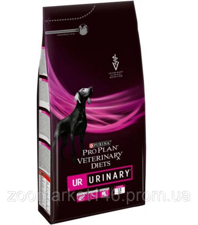 Purina Pro Plan Veterinary UR Urinary (Пуріна Про План Урінарі), сухий корм-дієта для собак, 1.5 кг