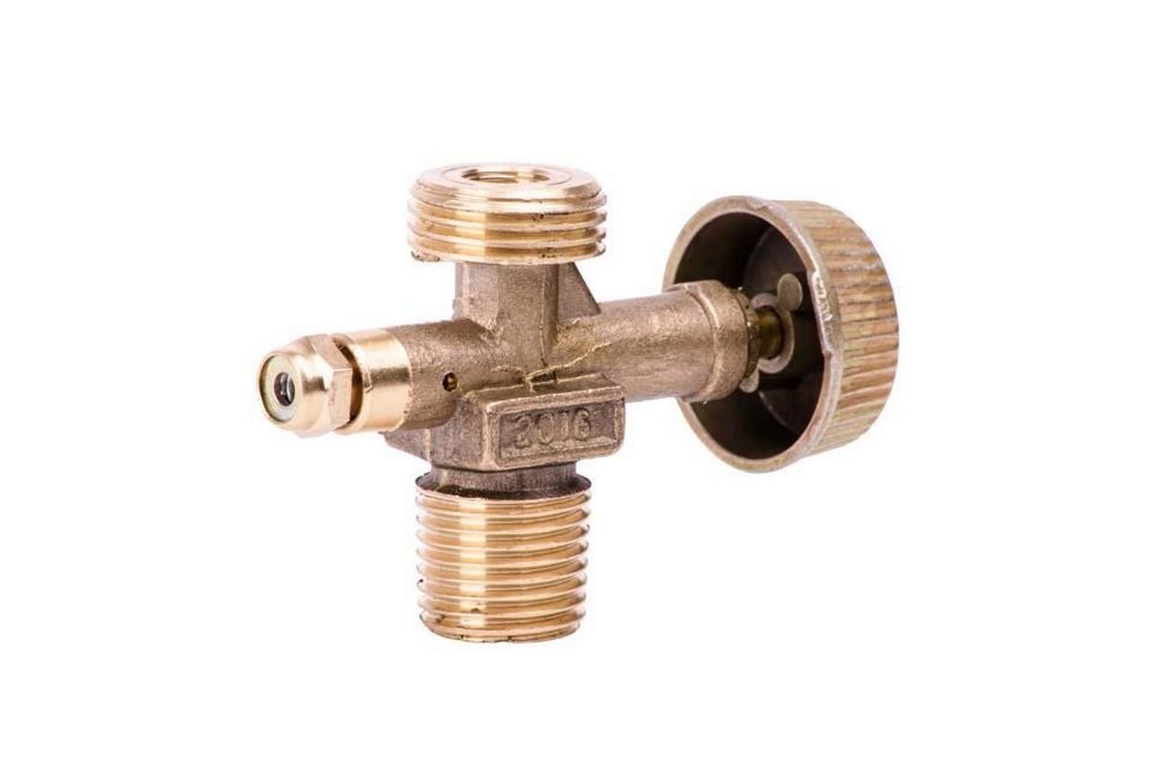 Вентиль газа Intertool - для плиты турист, газовых баллонов и горелок ...