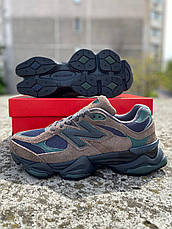 Чоловічі кросівки New Balance 9060 Beef And Broccoli Brown Dark Green U9060OUT, фото 4