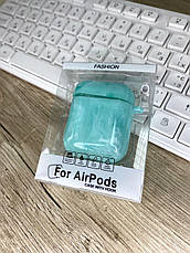 Чохол для навушників Air Pods 2 Мармуровий, фото 6