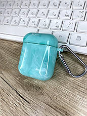 Чохол для навушників Air Pods 2 Мармуровий, фото 4