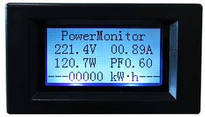 Ватметр вимірювач напруги AC 100-300 В ,струм 0-50 А