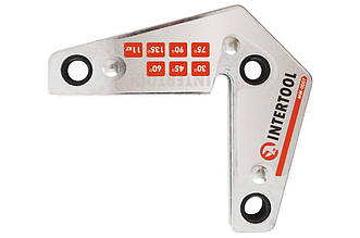 Магнітний тримач для зварювання Intertool - 11 кг кутник