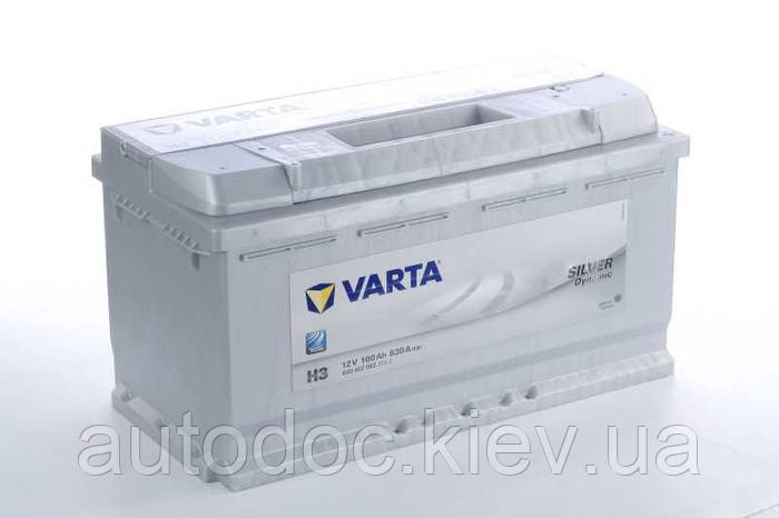 Купить Аккумулятор 100Ah-12v VARTA SD(H3) (353x175x190),R,EN830, арт ...